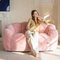 MAXYOYO Floral Shaped Bean Bag Chair for Cozy Living Spaces