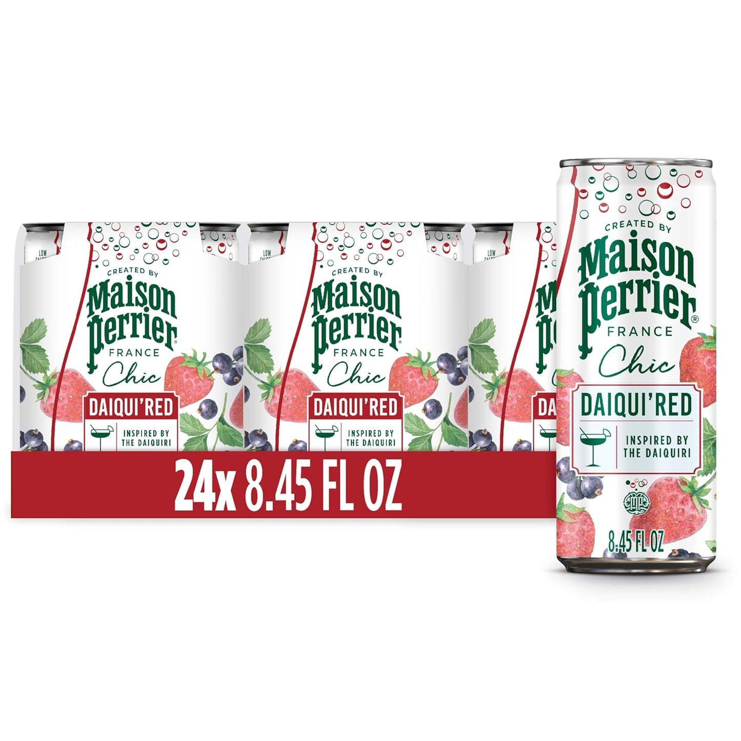 Maison Perrier Chic DaiquiRed Sparkling Beverage 24-Pack Delight