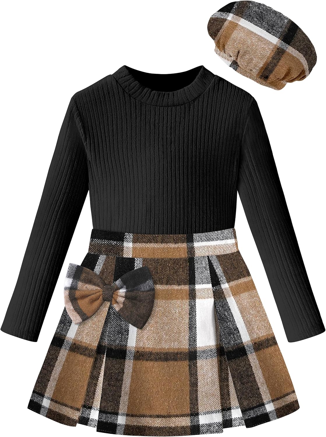 Stylish DONWEN Girl Skirt Sets for Fall and Winter Outfits