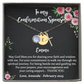 Personalized Confirmation Sponsor Gifts Necklace - Meaningful Keepsake
