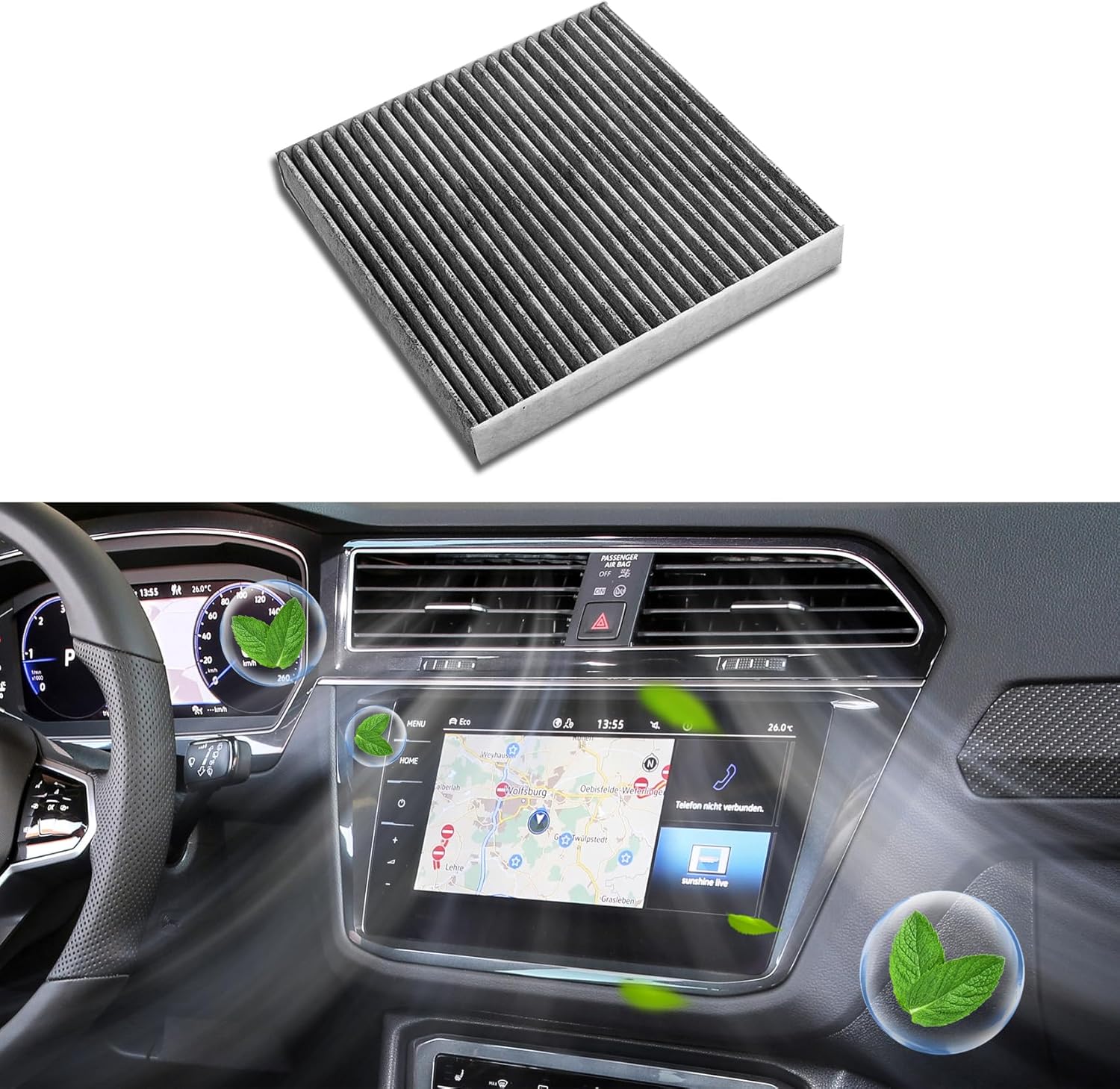 Fresh Breeze Activated Carbon Cabin Air Filter