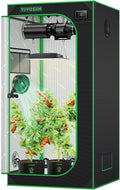 VIVOSUN 32x32x63 Grow Tent with High Reflective Mylar Design