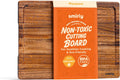 Walnut Wood Cutting Boards for Kitchen - Large & Small Set with Juice