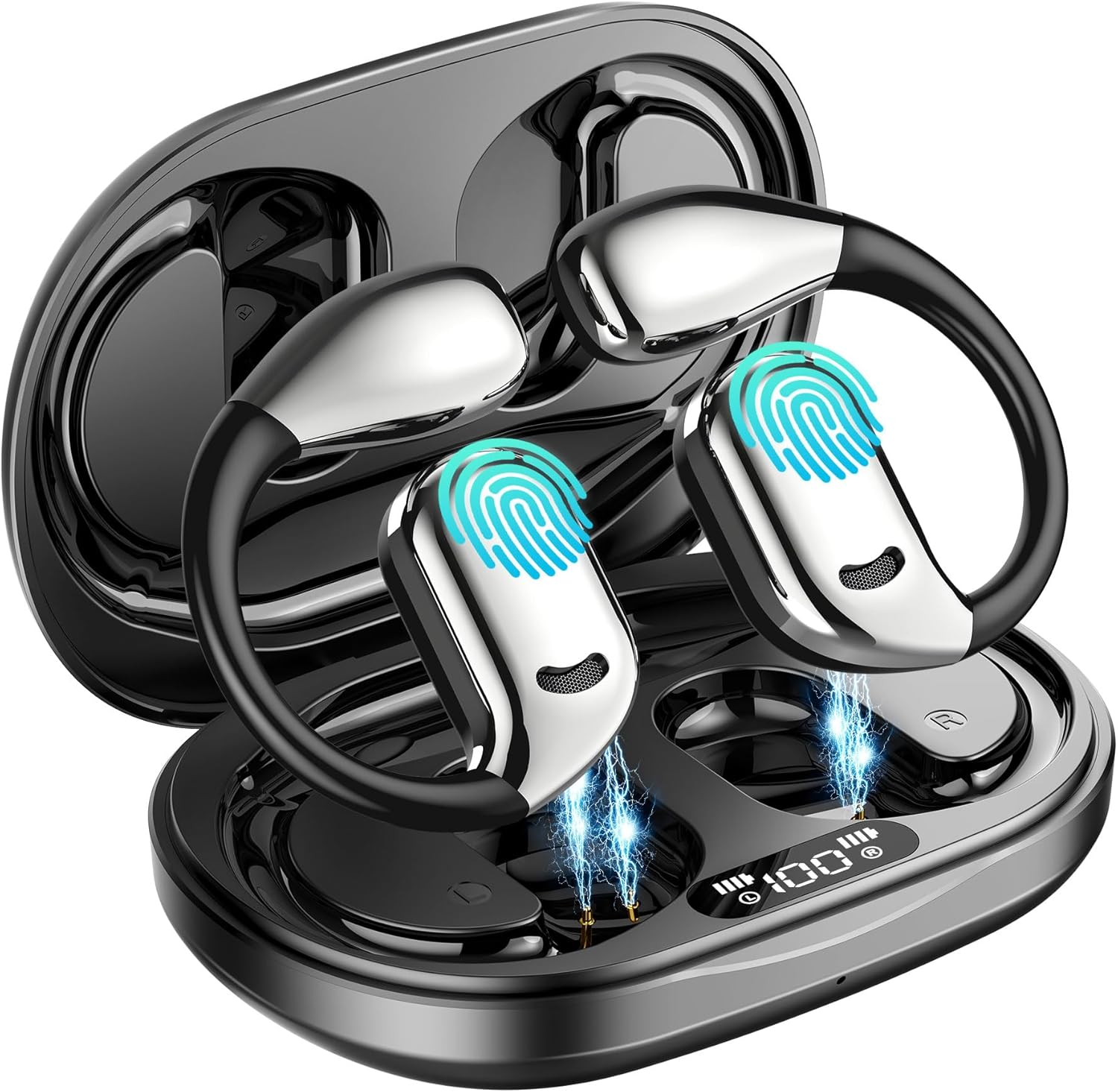 Real-Time AI Translation Earbuds: HD Sound & Noise Canceling