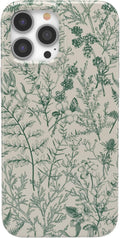 Casely iPhone 13 Pro Max Case Sage Garden - Slim Floral Protection