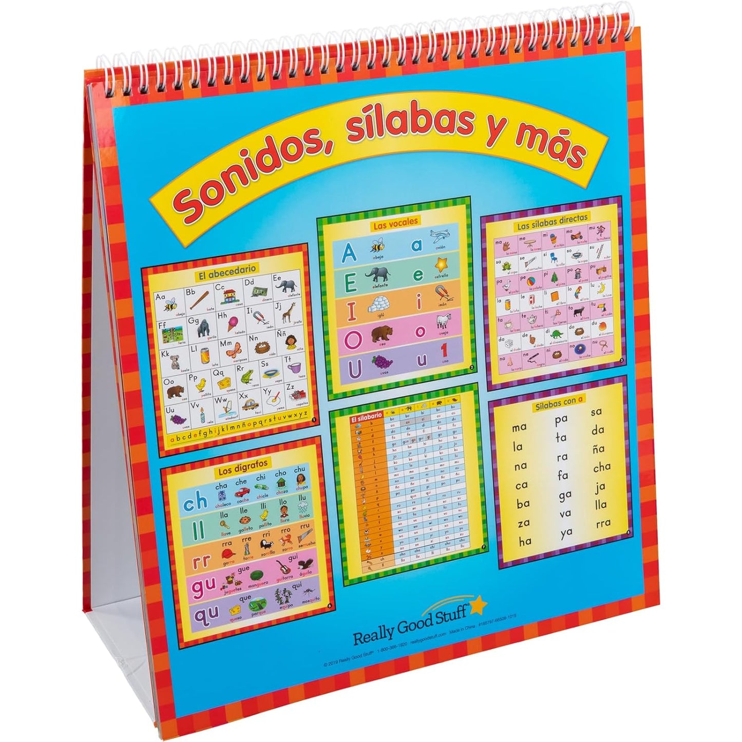 Spanish Sounds and Syllables Flip Chart for Bilingual Classrooms