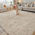 Rugs for Living Room 6x9 Shag Plush Area Rug - Cloud-Like Softness