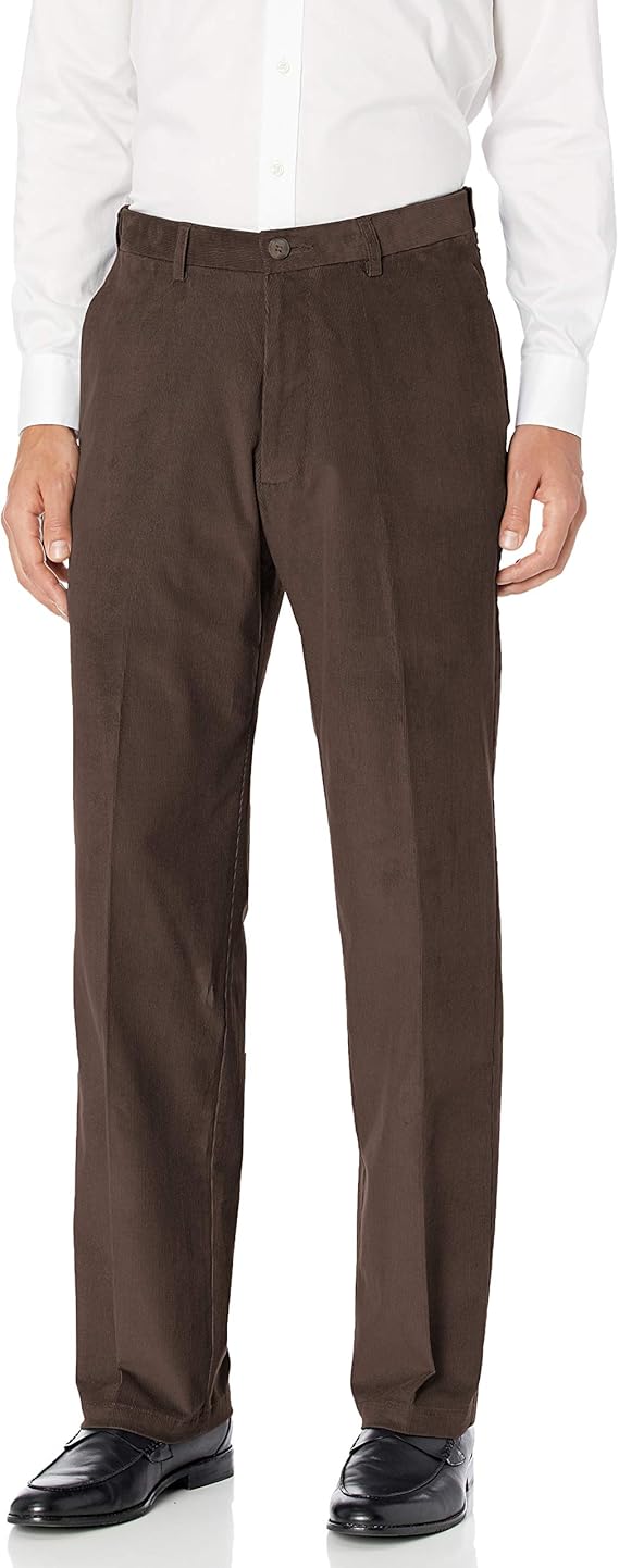 Haggar Men's Corduroy Expandable Waist Classic Fit Pants Review