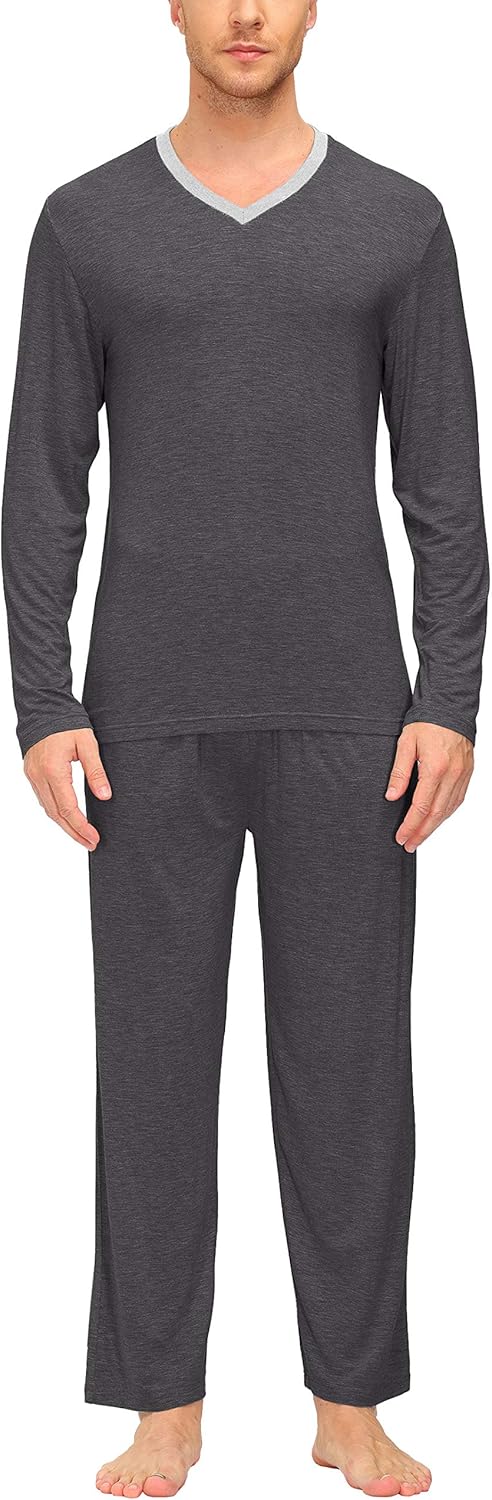 JINSHI Men's Pajama Sets for Ultimate Comfort and Style