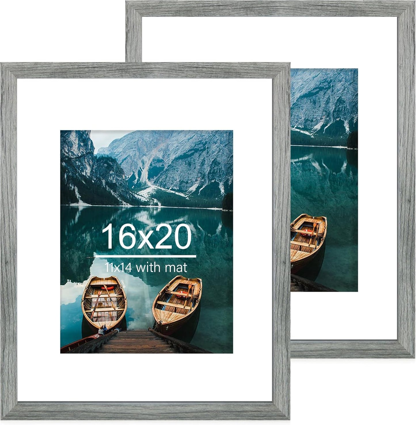 16x20 Frames Set of 2 for Rustic Home Decor and Gifts