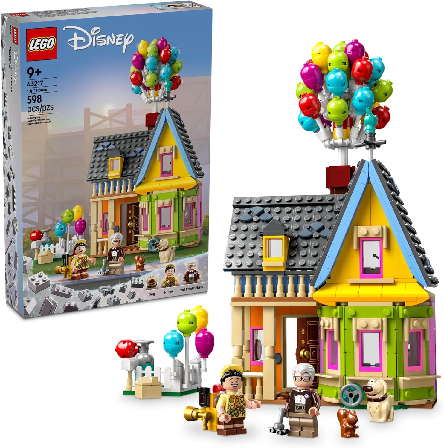 LEGO Disney Pixar Up House Building Toy Set for Creative Play