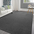 Pettop Area Rug 6x9 Dark Grey Thickened Memory-Foam - Super Soft