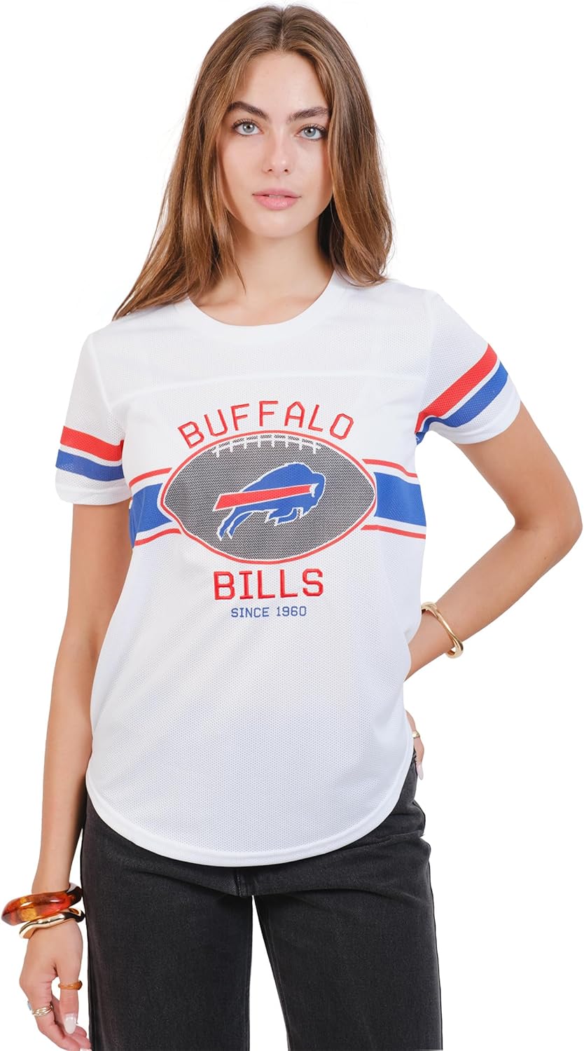Ultra Game NFL Women's Super Soft Mesh Jersey T-Shirt Review