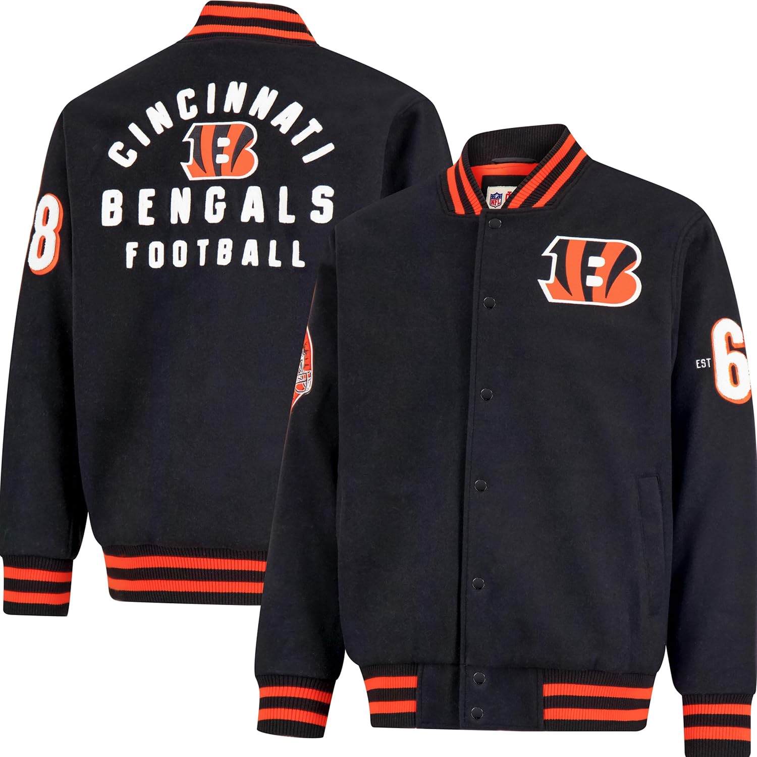 Ultra Game Mens NFL Classic Varsity Coaches Jacket Coat Review