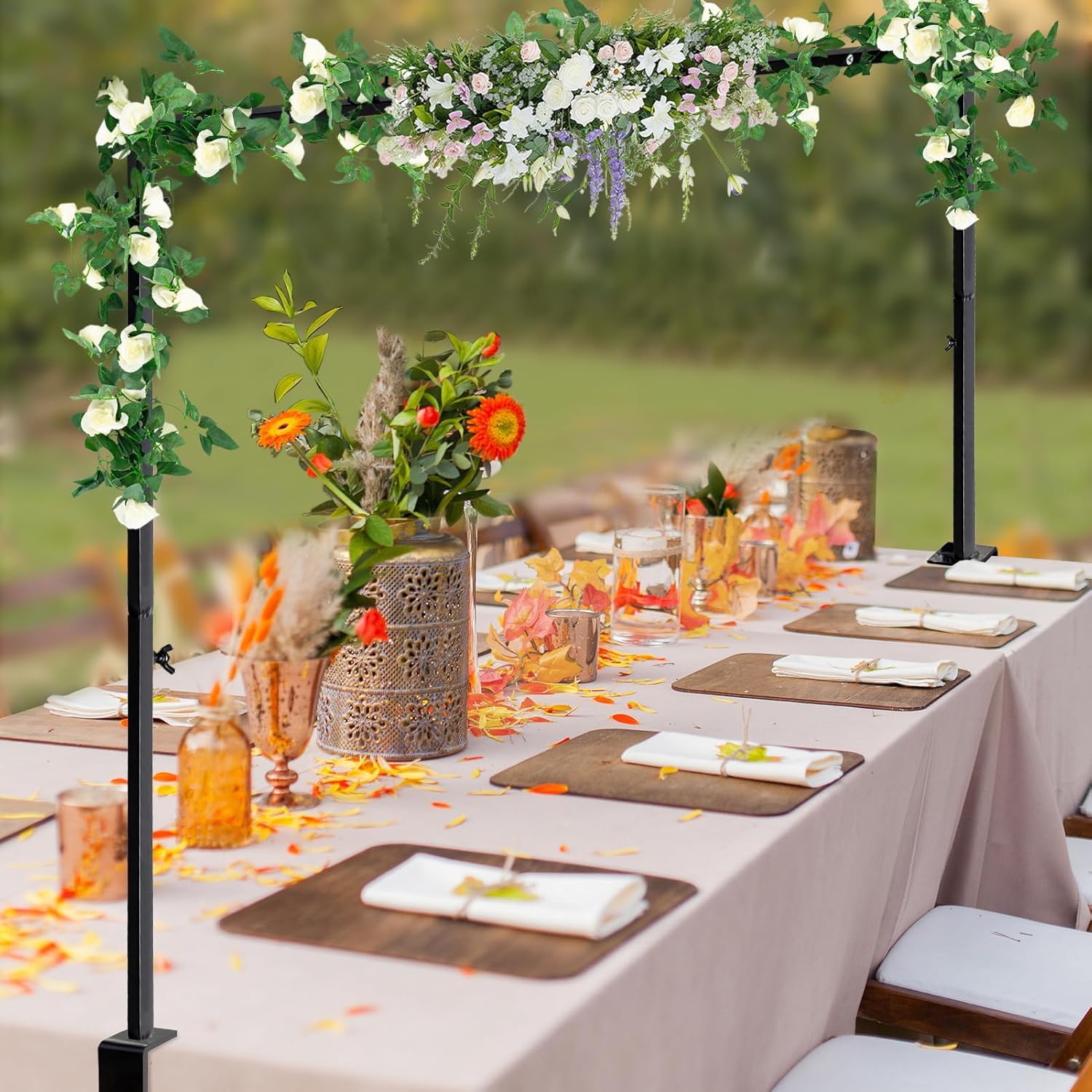Over The Table Rod Stand with Clamps for All Occasions