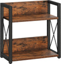 Giikin Counter Shelf Organizer 2 Tier - Large Rustic Kitchen Rack