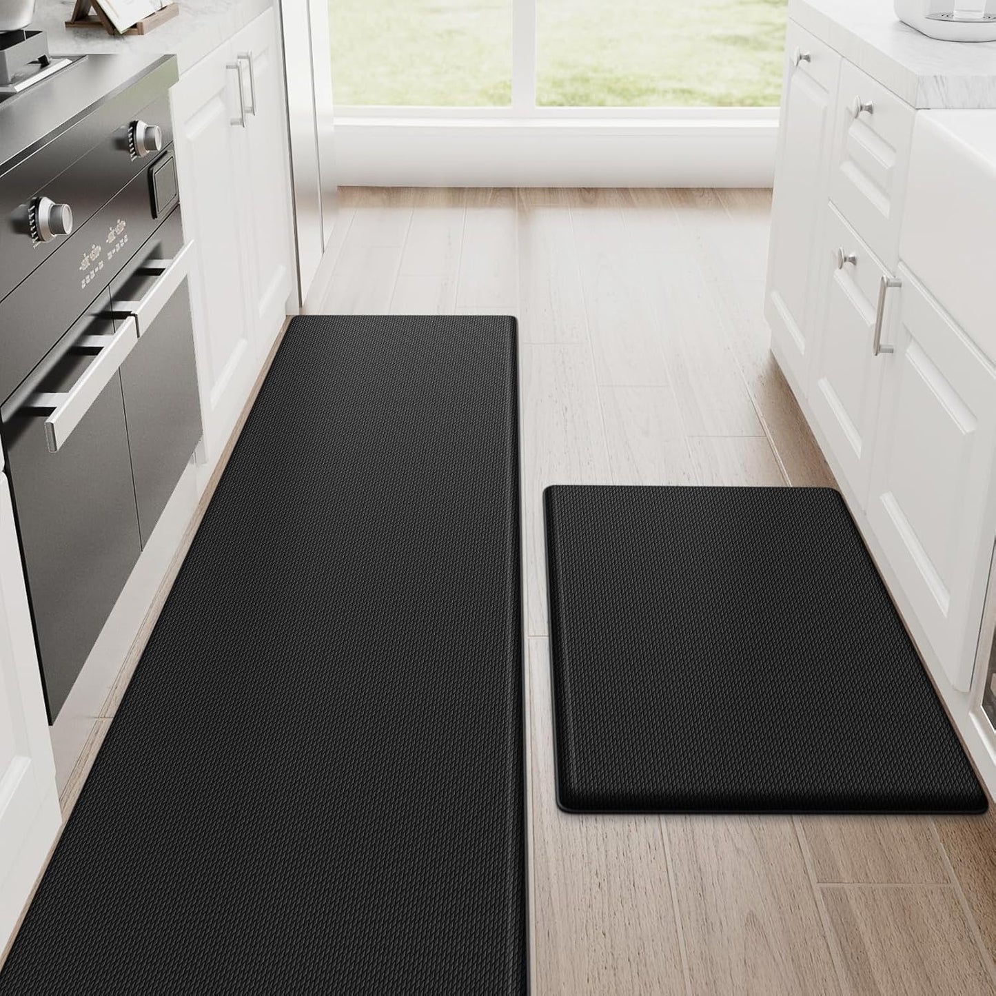 StepRite Kitchen Mats: Cushioned Anti-Fatigue Kitchen Rugs Set