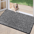REFETONE Indoor Doormat 32in x 40in - Absorbent Non Slip Entry Rug