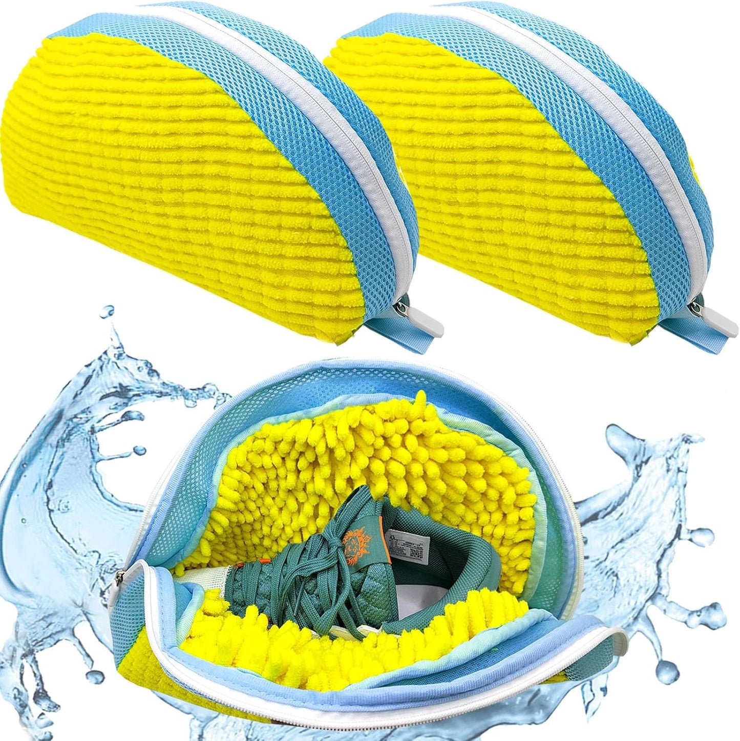 Fast Clean Sneakers: 2PK Shoe Wash Bags