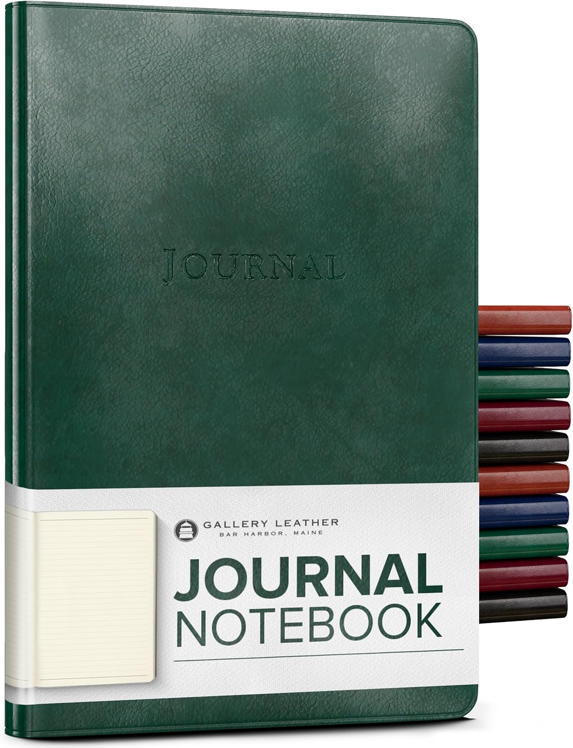 Gallery Leather Journal - Elegant Writing Notebook for Thoughts