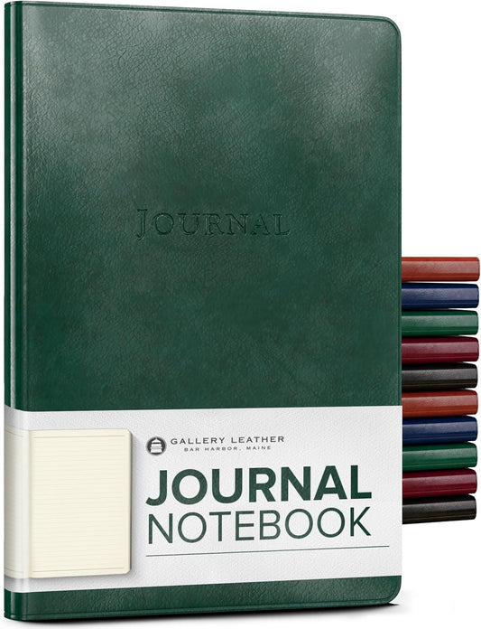Gallery Leather Journal - Elegant Writing Notebook for Thoughts