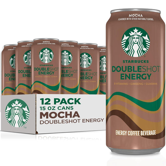 Starbucks Mocha Energy Drink 12-Pack - Boost Your Day!