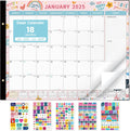 EYROZILL 2025-2026 Monthly Planner: Large Desk Calendar