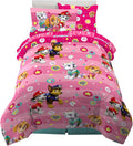 Paw Patrol Girls Twin Bedding Set - Super Soft Microfiber Comforter