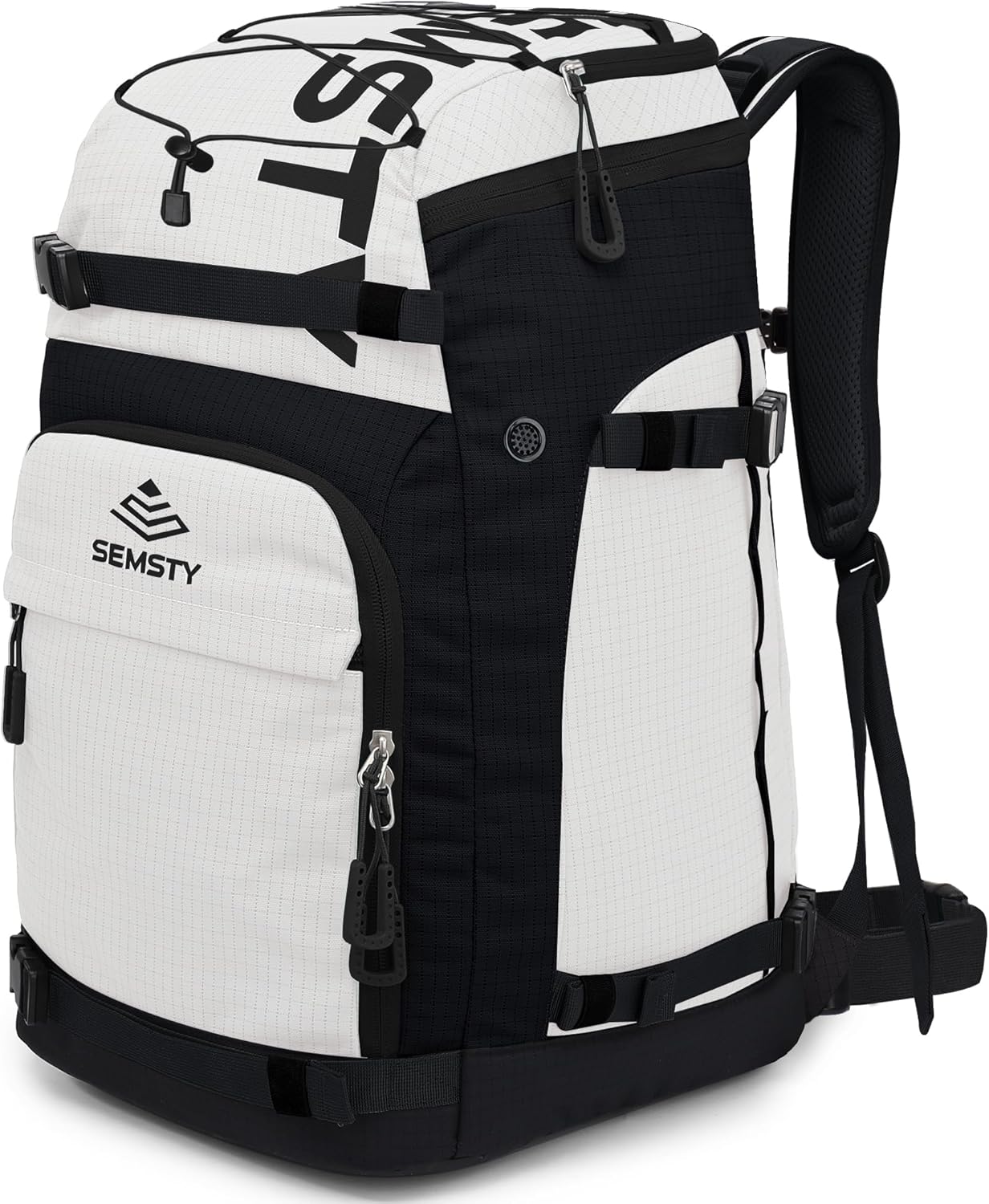 55L Waterproof Ski Boot Bag for Travel and Accessories