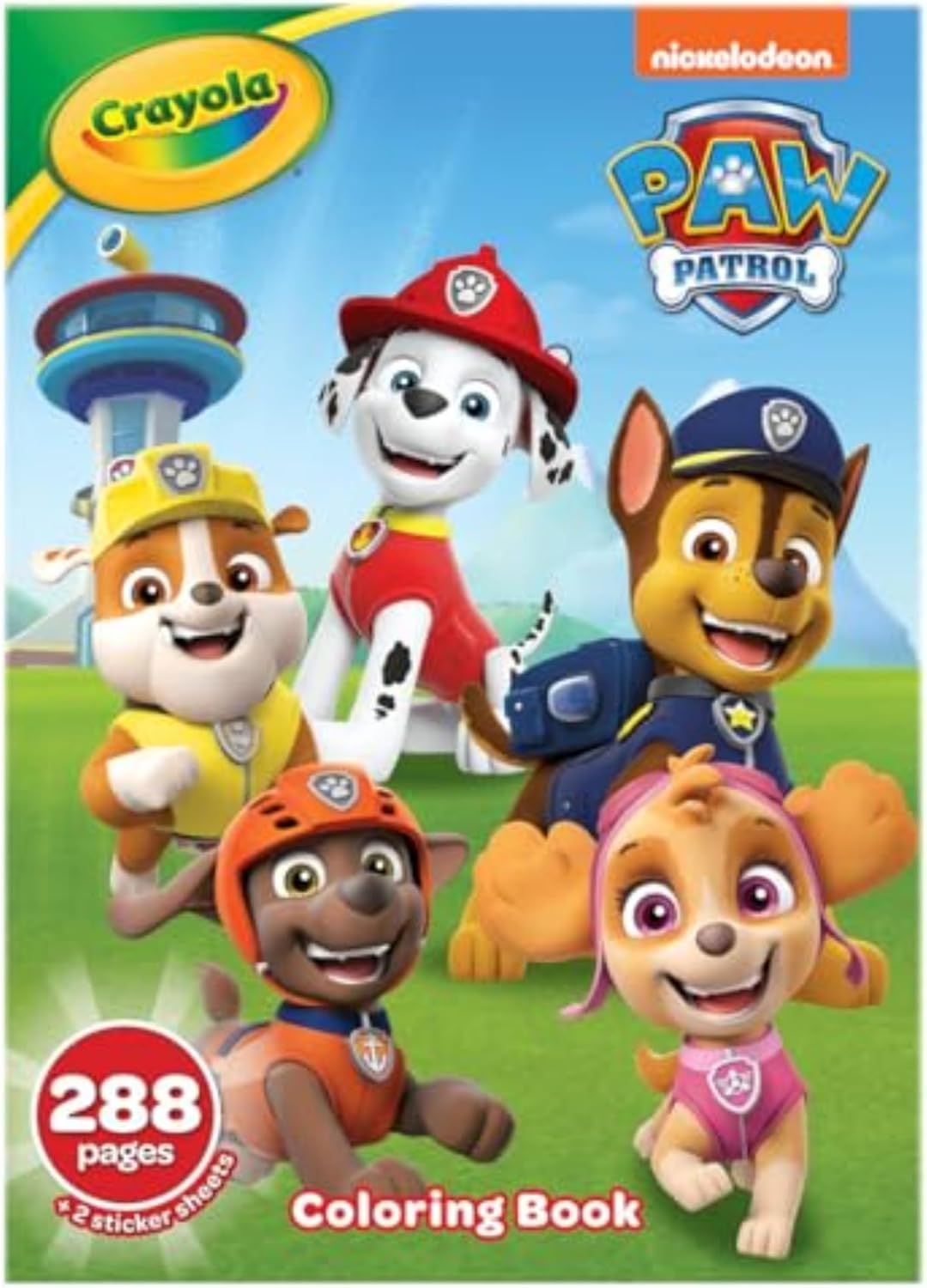 Crayola PAW Patrol Coloring Book - 288pgs of Fun!