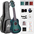 WINZZ HAND RUBBED 21in Soprano Ukulele - Vintage Tone and Accessories