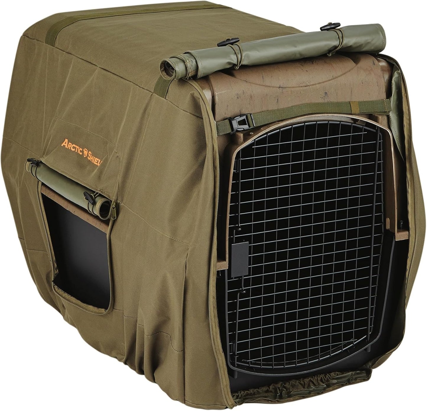 ArcticShield Uninsulated Kennel Cover - Durable Weatherproof Design