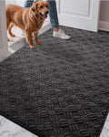 LUMI Indoor Door Mat 36x60 - Thin Non-Slip Absorbent Doormat