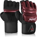 MMA Gloves Punch Bag Training Sparring Gloves - Thick Knuckle Pads