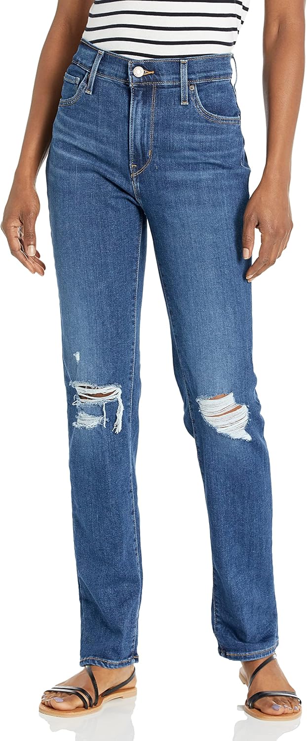 Levi's Women's 724 High Rise Straight Jeans for Effortless Style