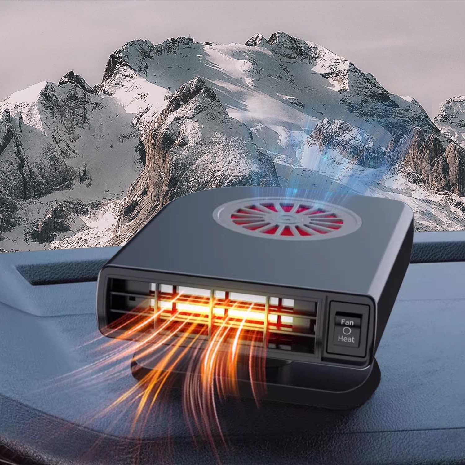 Fast Heating Car Heater - Stay Cozy On The Go! 