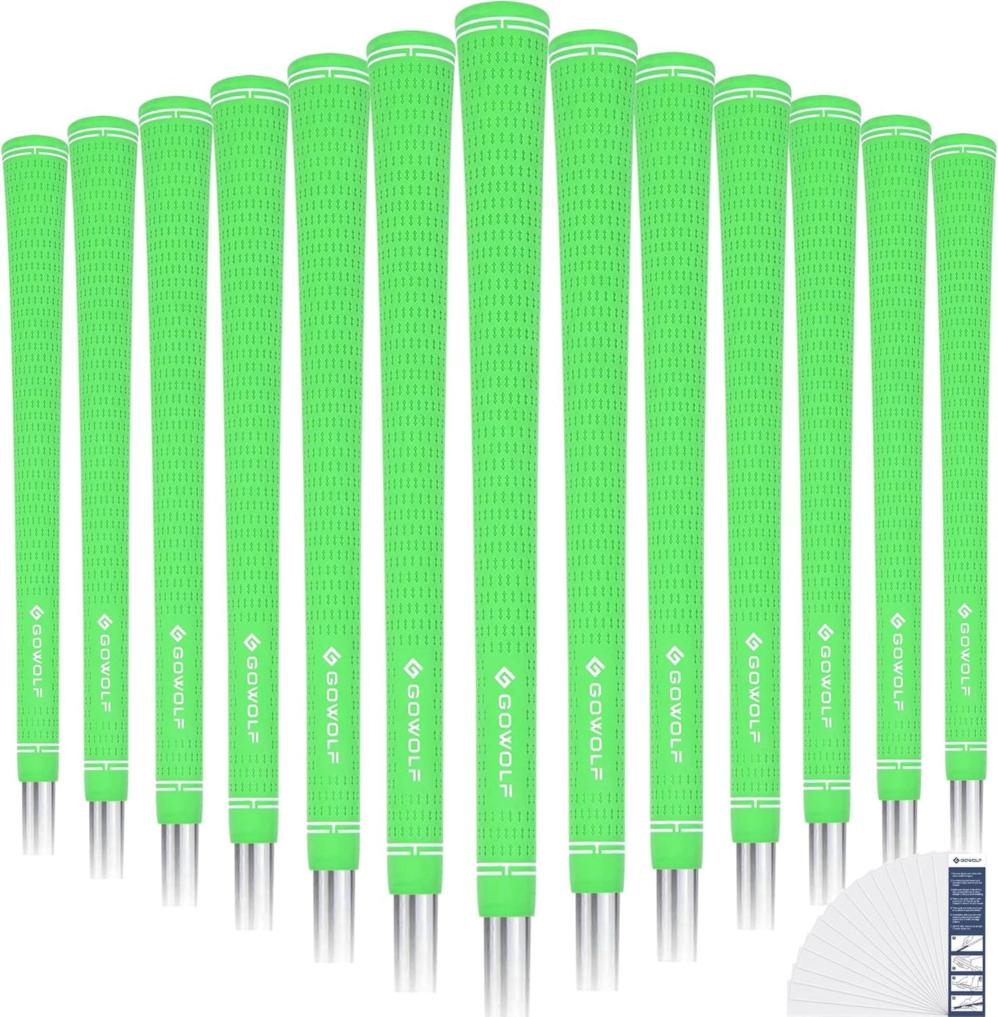Improve Swing Stability with Gowolf Rubber Golf Grips