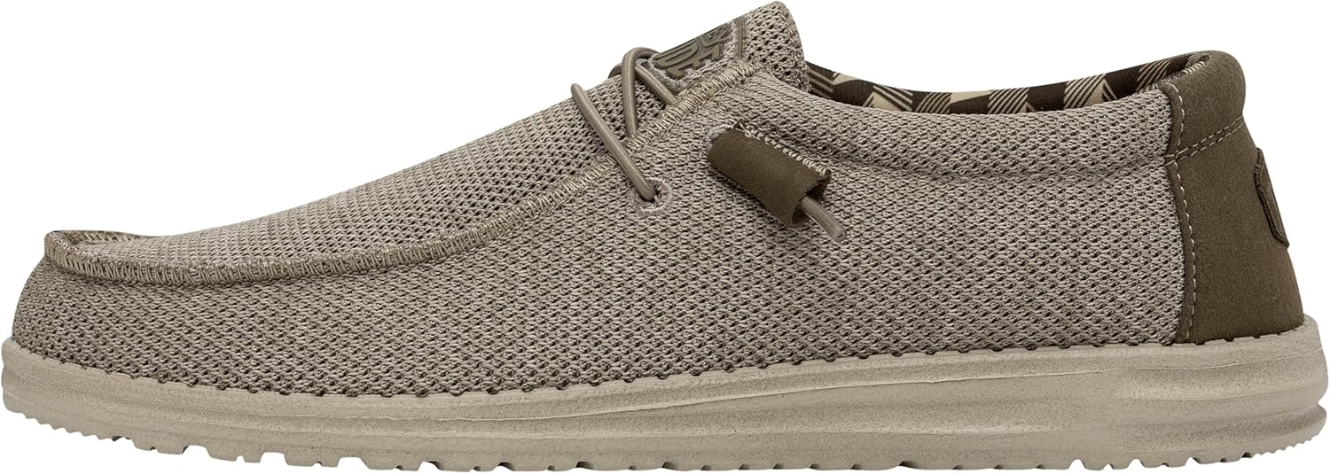 Hey Dude Men's Wally Sox: Comfortable Lightweight Lace Up Loafers