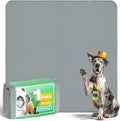 Washable Pee Pads for Dogs 71in Square Gray - Super Absorbent Mat