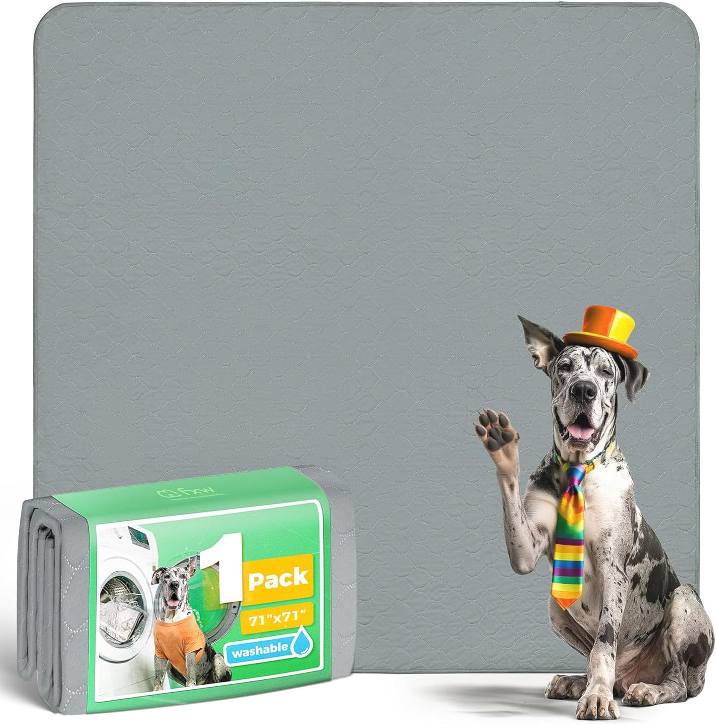 FXW Washable Pee Pads for Dogs - Super Absorbent & Eco-Friendly