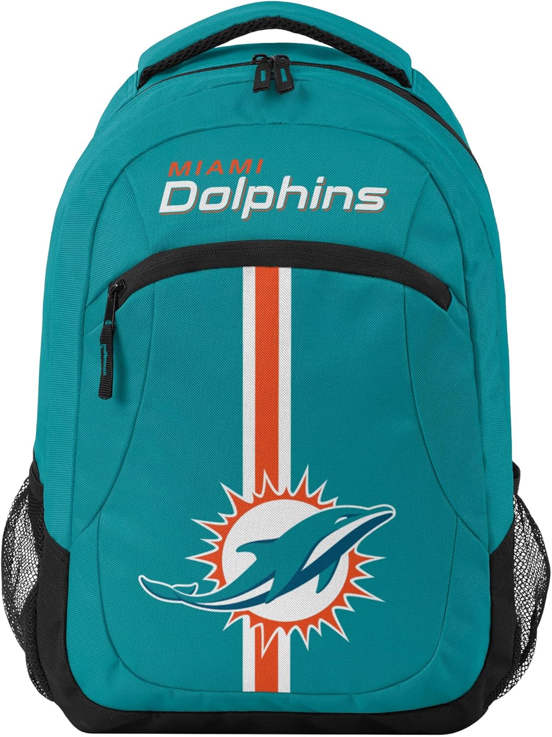 Miami Dolphins NFL Alternate Color Action Backpack - Teal Design
