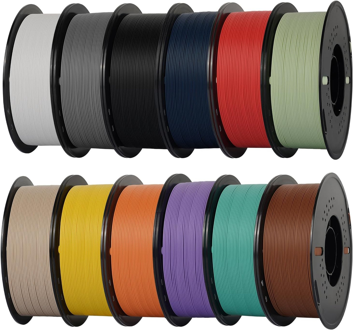Kingroon Matte PLA Filament Bundle for 3D Printing Projects