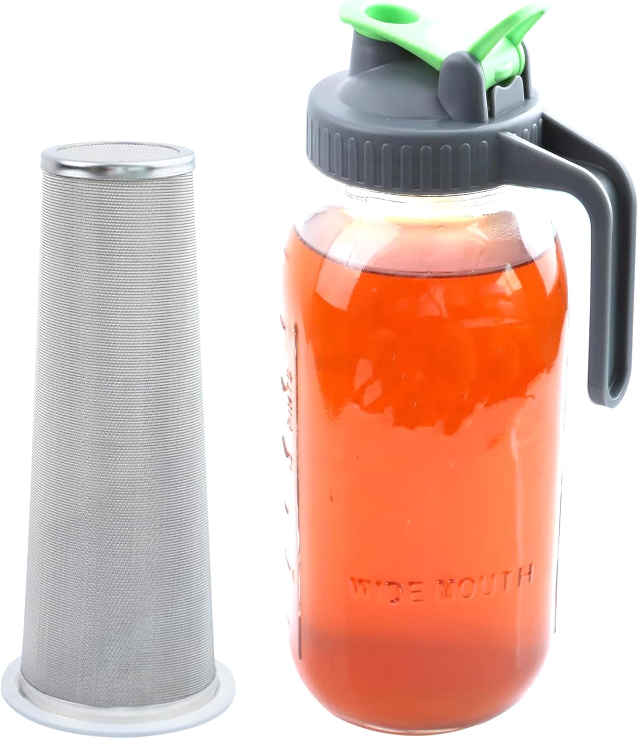 GMCOZY 64oz Cold Brew Pitcher - Airtight & Leak-Proof