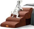 Topmart Wider High Density Foam Dog Steps 4 Tiers - Extra Wide Deep