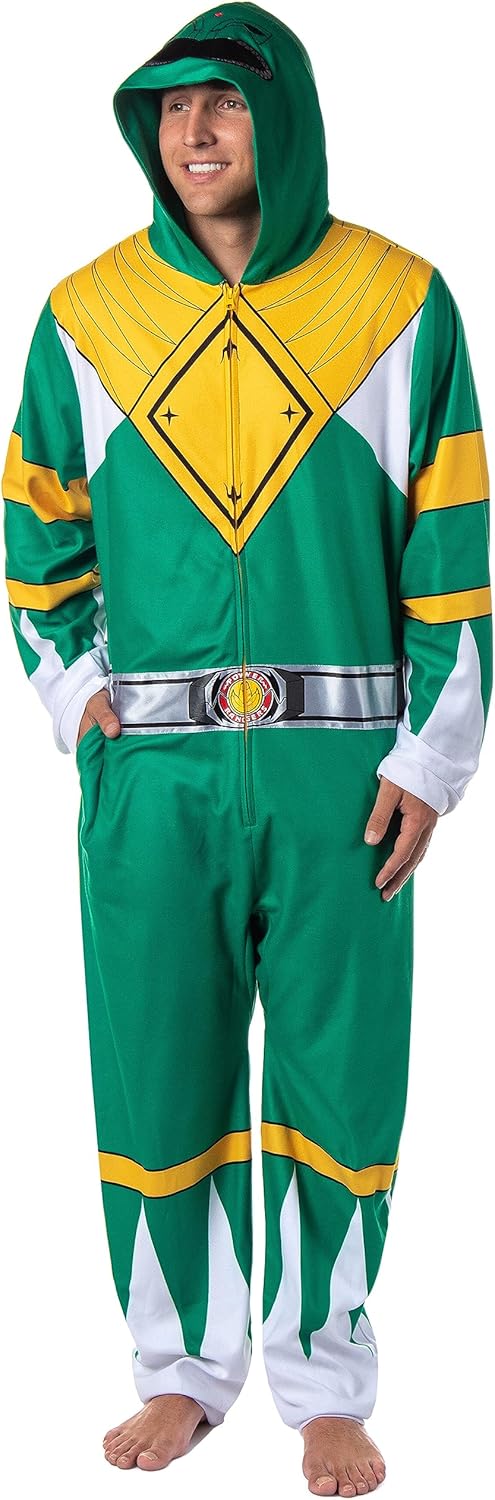 Power Rangers Costume Union Suit Pajama Outfit for All Fans