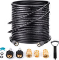 Pressure Washer Hose 100FT 1/4 4000 PSI - Kink Resistant Extension