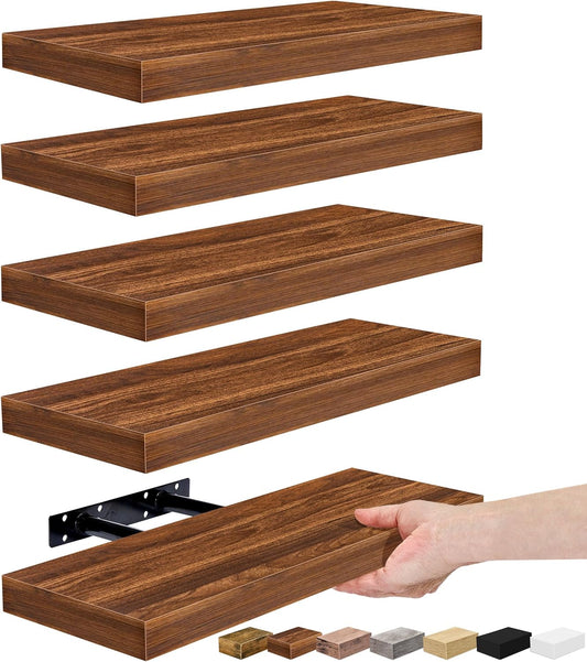 Sorbus Floating Shelves for Wall - Stylish Storage Solution