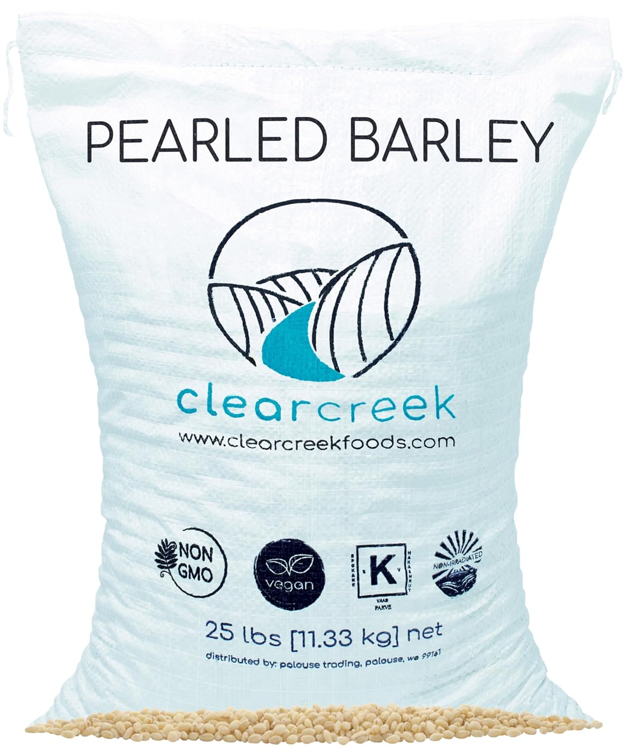 CLEAR CREEK Certified Glyphosate Residue Free Pearl Barley