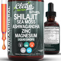 Clean Nutraceuticals Shilajit Liquid Drops with Sea Moss - Daily