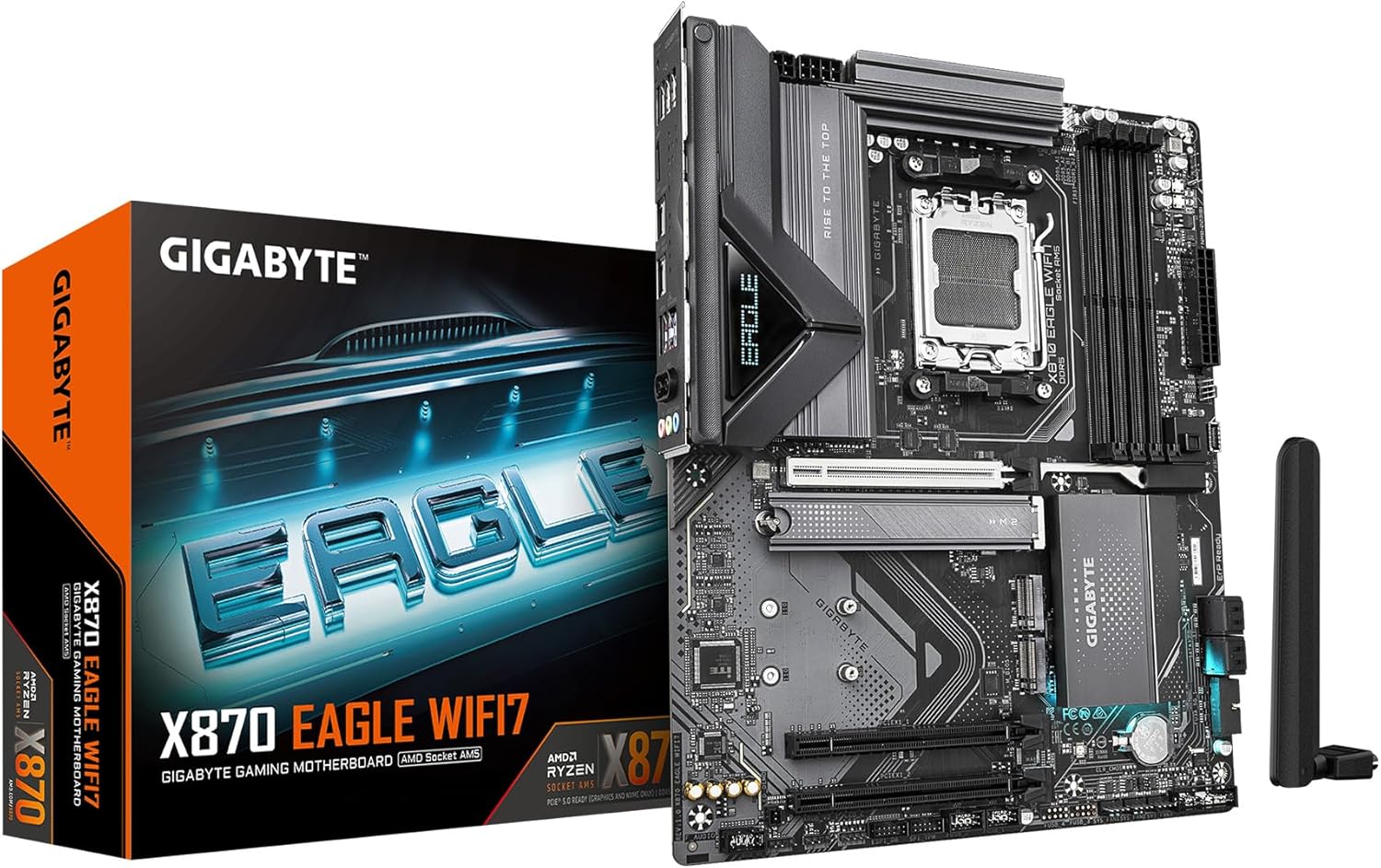 GIGABYTE X870 Eagle WIFI7 Motherboard with Advanced Features